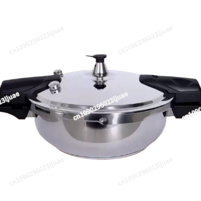 304 Stainless Steel Pressure Cooker Mini Pressure Pot Outdoor Quick Cooking Pot for Induction Ceram
