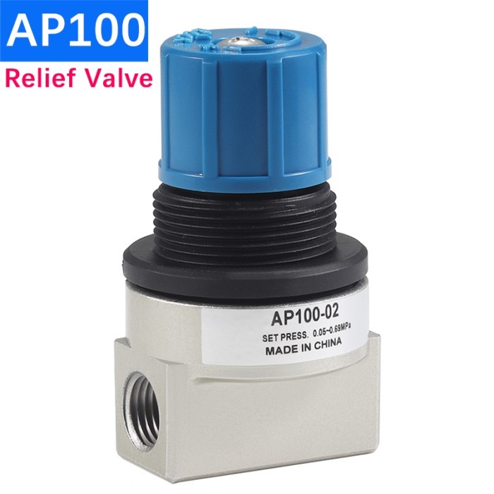 High Quality Pneumatic Overflow Valve Pressure Adjustment Valves AP100-01/02 AP100-01-X201 AP100-02