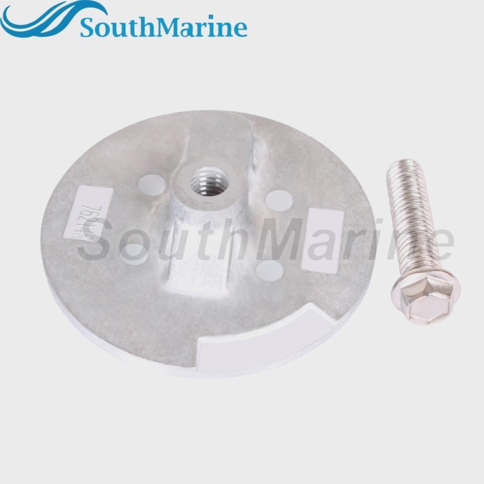 Outboard Engine 76214Q5 97-76214T5 8M0059339 76214T3 18-6016A Flat Trim Tab Anode for Mercury Marin