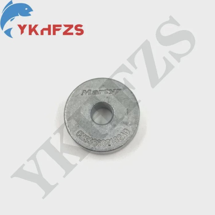 M338682182Z Anode For Tohatsu Suzuki Outboard Motor Engine Replate 338-60218-2 D20xH8 Zn