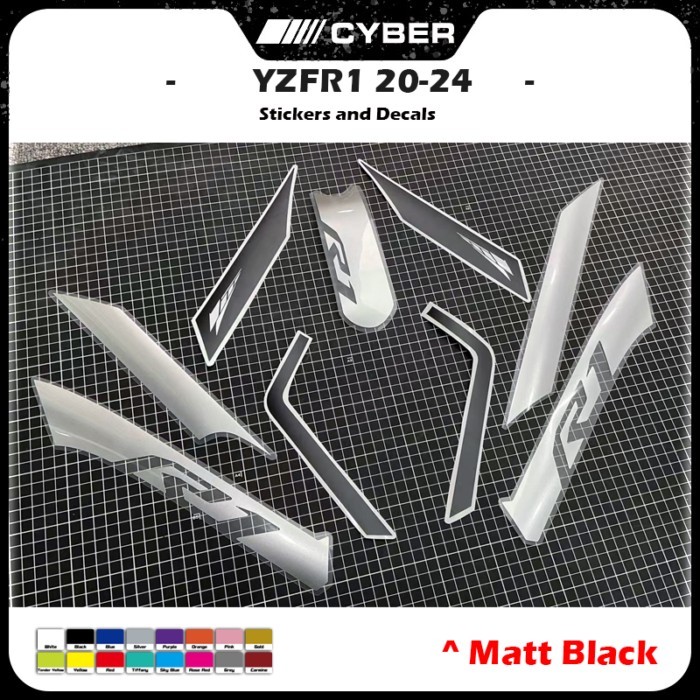 For YAMAHA YZFR1 YZF R1 2020-2024 OEM Replacement Custom Color Motorcycle Fairing Shell Sticker Dec
