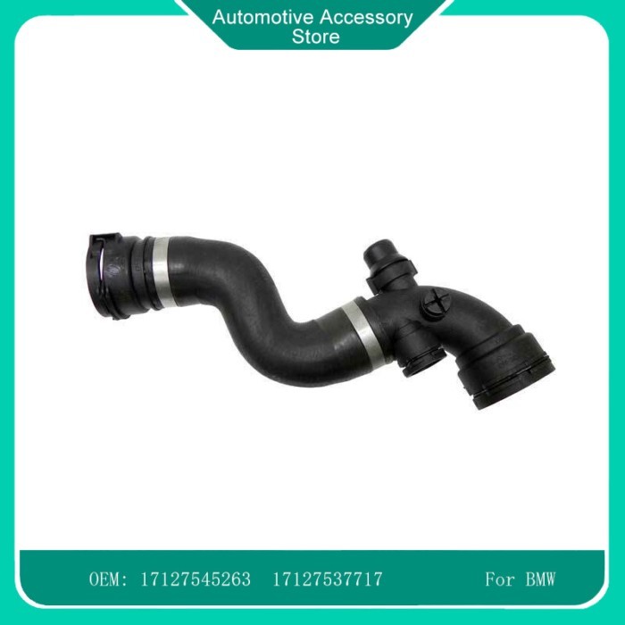 17127537717 Coolant Radiator Hose  Pipe For BMW N52 Z4 E86 3.0si / E85 3.0si 2.5i