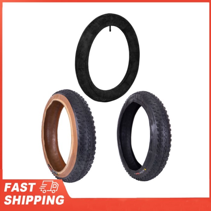 Rubber Bike Folding Tires Snow Beach Bicycle Replacement Tire 20 x 3.0 Inch Fat Bike Tire