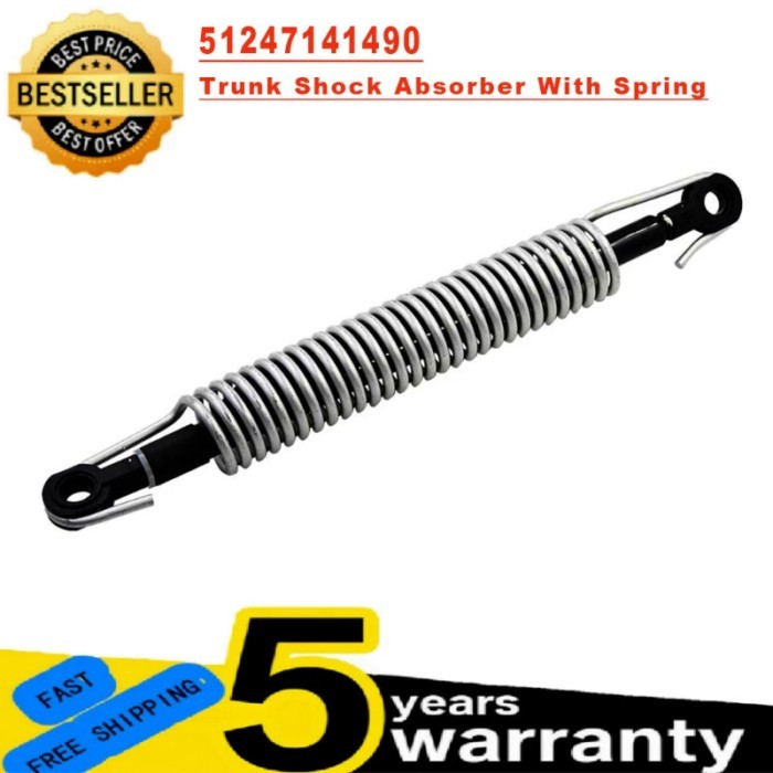 Car Trunk Shock Absorber With Spring 51247141490 For BMW 5 Series E60 525i 528i 530i 535i Auto Trun