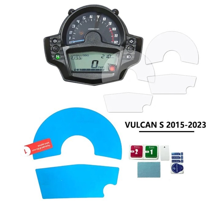For KAWASAKI VULCAN S 650 S650 VN650 VN 650 Vulcan S CAFE 2017-2023 Scratch Cluster Screen Dashboar