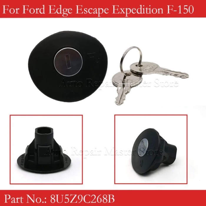 8U5Z9C268B 8U5Z-9C268-B New Locking Fuel Gas Tank Cap for Ford Edge Escape F-150 for Lincoln MKS MK