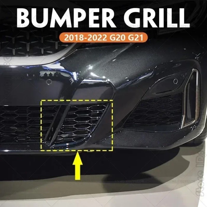 for 2018-2022 G20 G21 BMW 330e 330eX 330i 330iX M340i M340iX Front Bumper Lower Grill Cover 5111807