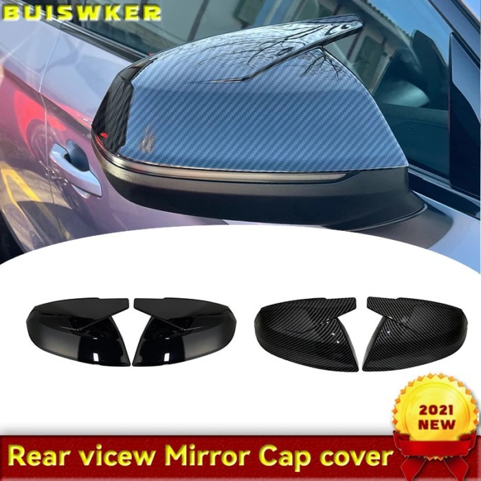 ABT style rearview mirror cover For Audi Q5 Q5L SQ5 Q7 SQ7 FY 4M 45 50 55 60 TDI TFSI S Line Sline