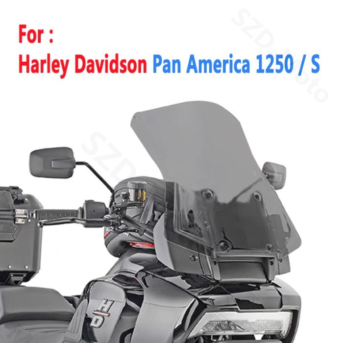 For Harley Davidson Pan America RA1250 RA1250S RA 1250 1250S Motorcycle Adventure Windshield Windsc