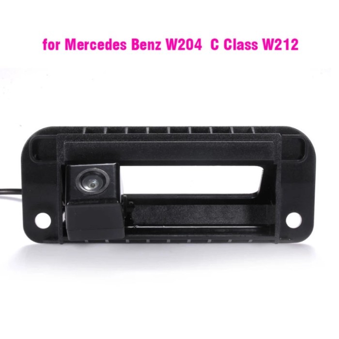 Car Trunk Handle Camera Rear View HD Camera for Mercedes Benz W204 S204 C Class W212 C180 C200 C260