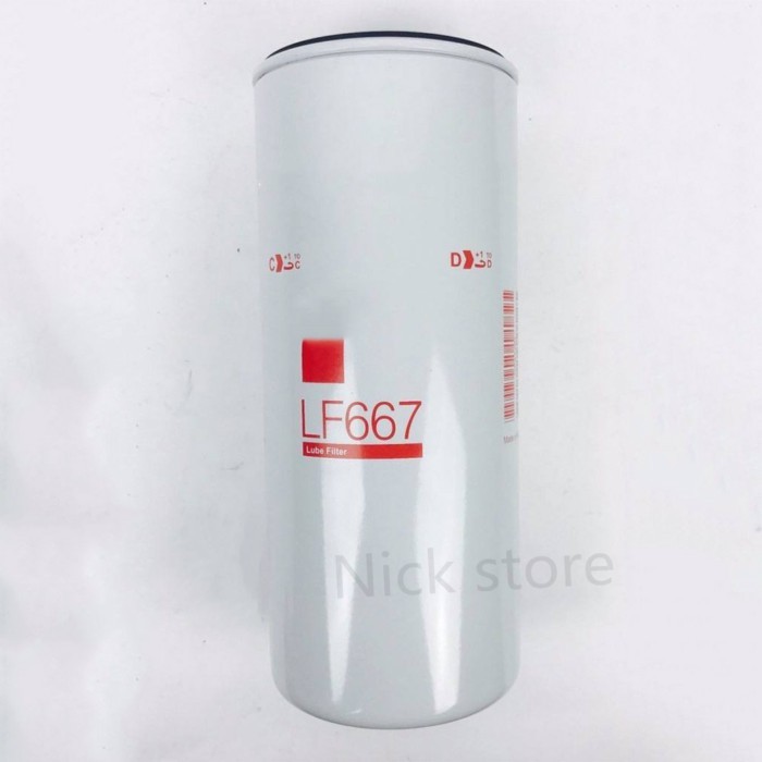 Oil Filter LF667 For Fleetguard Dongfeng Cummins Engine  Generator Oil Filter