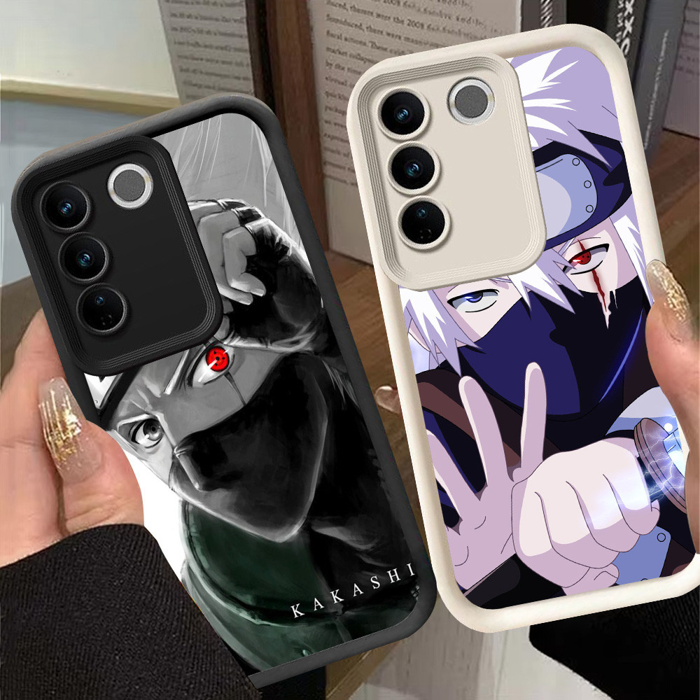 G-14 Naruto Kakashi Casing สําหรับ VIVO Y81 Y81s V29 V29E Y100 Pro สีดําและสีขาว