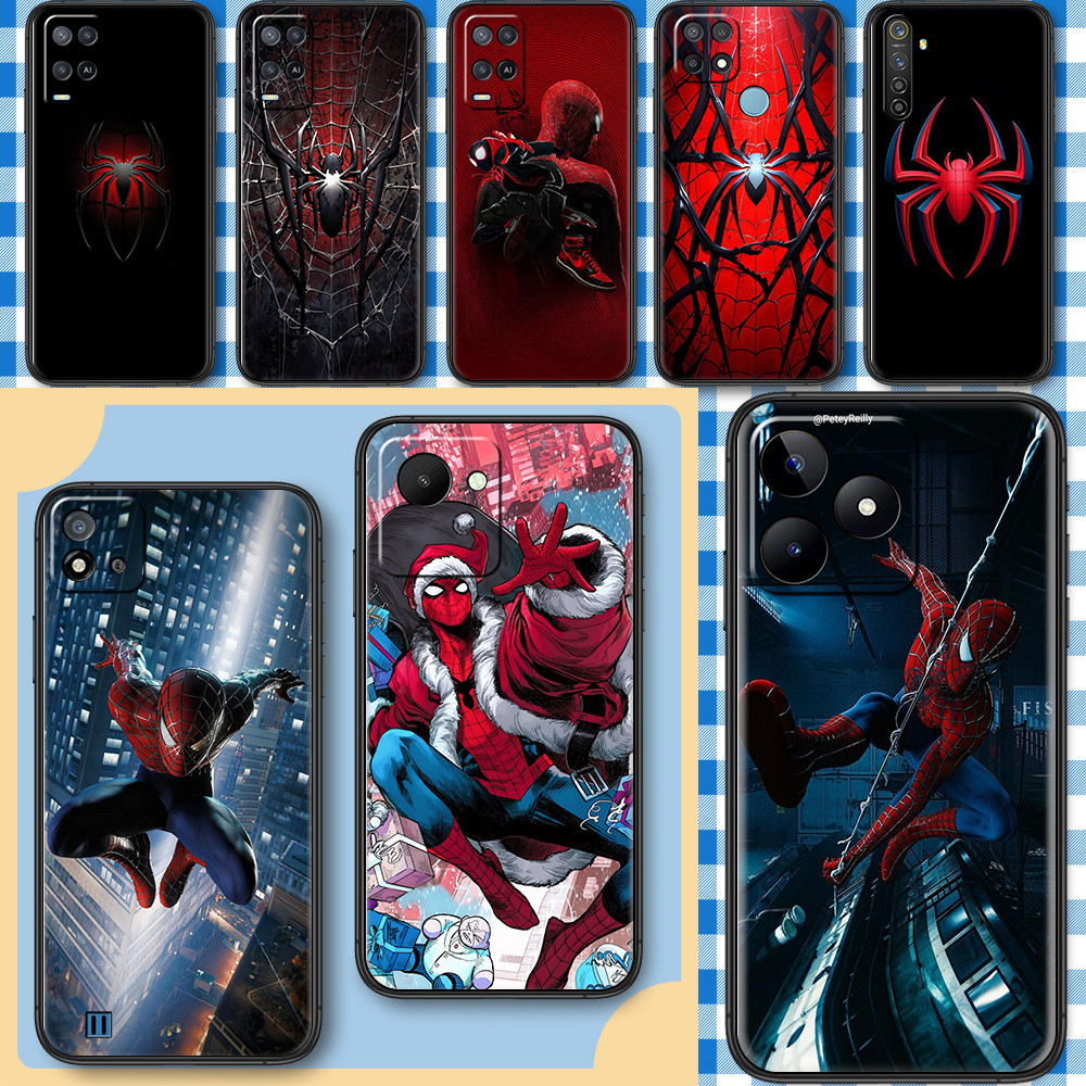 สําหรับ OPPO Reno 6 Lite 7z 8z 8T 12 11F 12F 12FS Ultimate Spider-Man เคสโทรศัพท์ฝาครอบป้องกัน