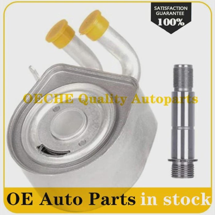 1Set Engine Oil Cooler 1S7Z6A642AA For 2001-2007 Escape Mercury Mariner 3.0 V6 1S7Z6A642AA AJ51-14-