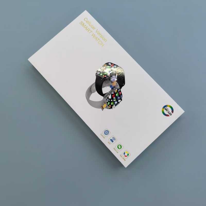 สมาร์ทวอทช์ Huaqiangbei CD20Max รุ่น S11 ลายรังผึ้ง กันลายนิ้วมือ ปุ่มสัมผัส กล้องหมุน