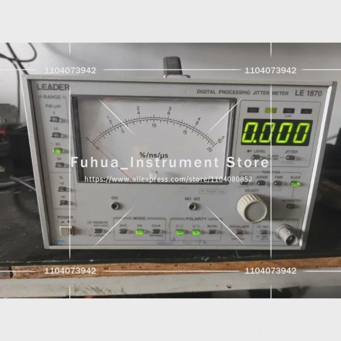 1PC Leader LE 1870 LE1870 Digital Processing Jitter Meter