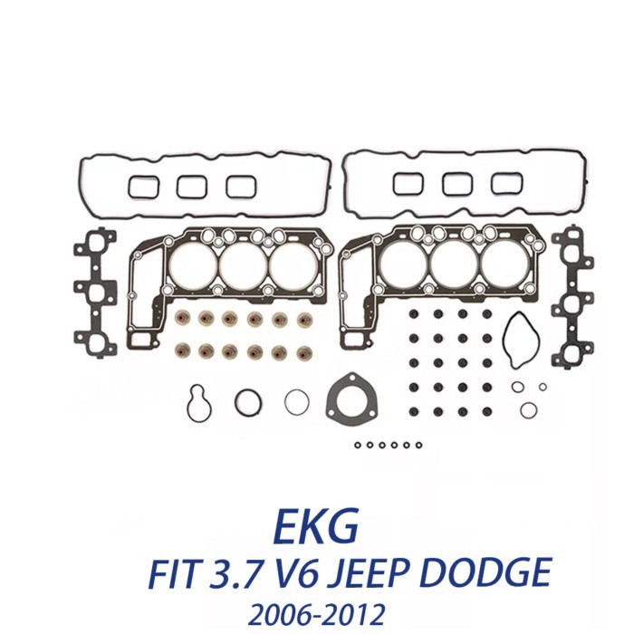 Engine Parts Cylinder Head Gasket Set Kit Fit 3.7 L V6 GAS SOHC EKG 05-12 For JEEP GRAND CHEROKEE L