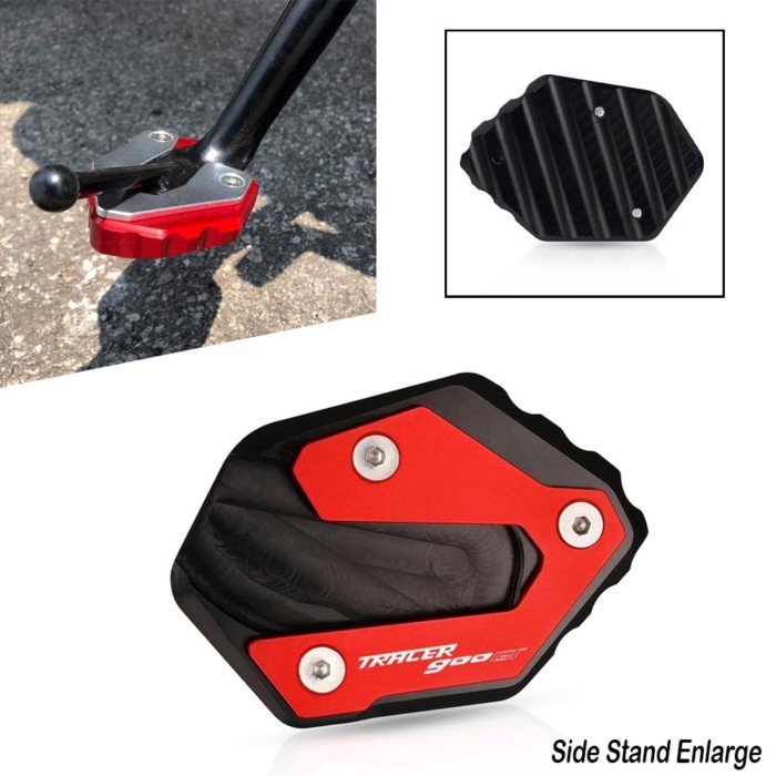 For YAMAHA TRACER 900 GT TRACER 900/GT TRACER900GT 2014 2015 2016-2023 Side Stand Extension Pads En