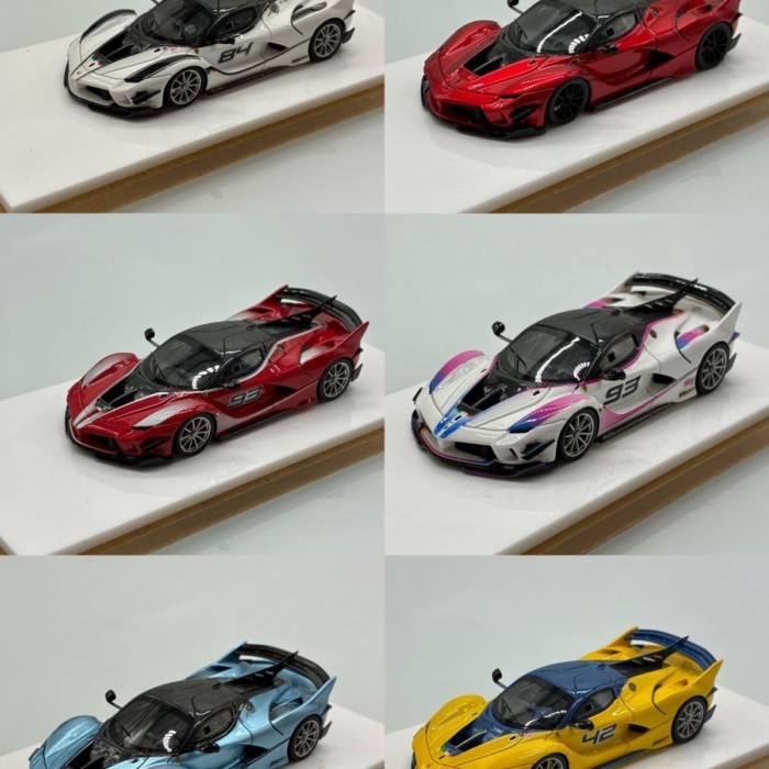 1/64 TNT Ferrari FXXK evo Jumping Horse Limited 49 คอลเลกชันโมเดลรถเรซิ่น