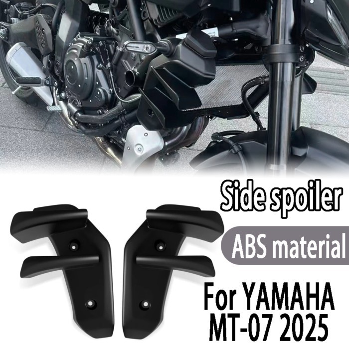 For YAMAHA MT07 mt07 2025 MT-07 2025 Side wing side spoiler, motorcycle spoiler, aerodynamic wing,