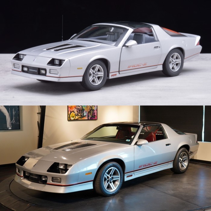 1: 18 Sun Star Chevrolet Camaro IROC-Z 1985 Muscle Car Alloy Car Model