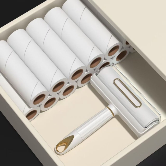 Hair Stick Roller ครัวเรือนเตียงผม Roller แปรงเสื้อผ้าดูดซับ Sticky Roller การปนเปื้อน Roller Curlin