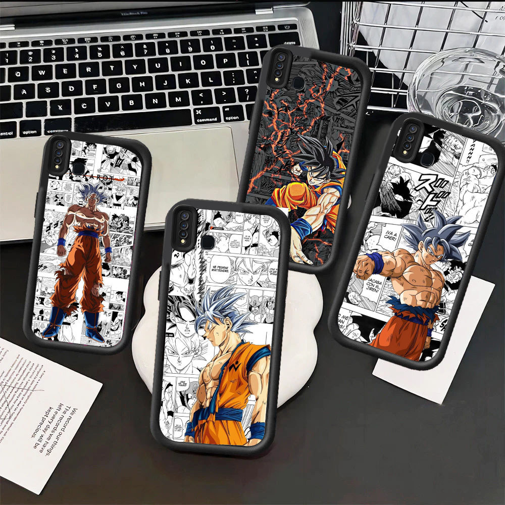 WB47 Dragon Ball Z สําหรับ Hp ชุบ VIVO Y66 Y93 Y91C Y91 Y81s Y81 Y75 Y53s Y56 Y95 5G วัสดุ TPU