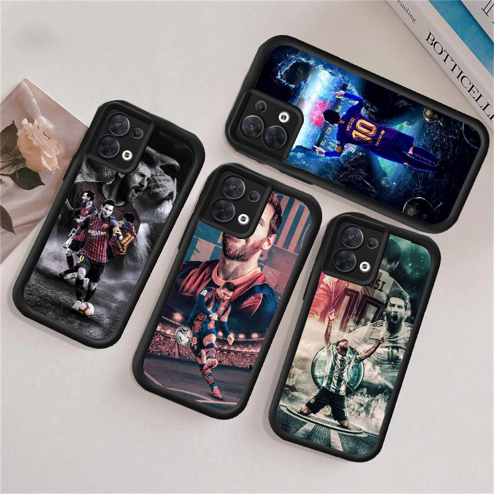WC14 Messi Casing สําหรับ Hp ชุบ Realme Narzo Note N61 V13 SE Q3 GT 30 N53 8S C61 N63 NEO6 50 5G วัส