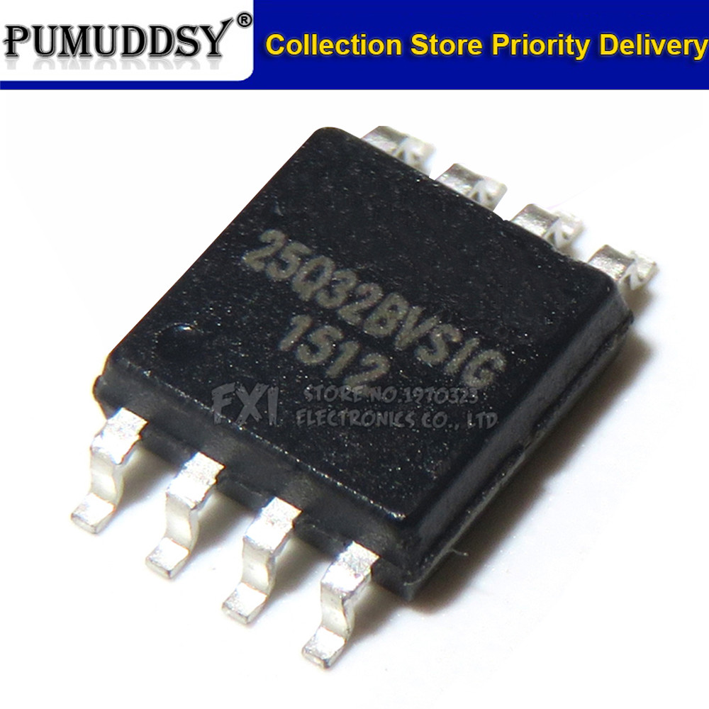 10PCS W25Q32BVSIG W25Q32BVSSIG 25Q32BVSIG 25Q32BVSIG 25Q32 SOP8 SMD SOP