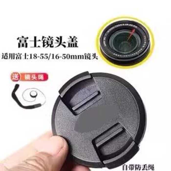 เหมาะสําหรับ Fuji XC16-50 มม.ฝาครอบเลนส์ X-A1 XA2 XA3 XA10 XA20 ฝาครอบเลนส์กล้อง Mirrorless