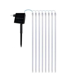 ไฟดาวตก LED ยอดนิยม ควบคุมรีโมท โซล่าเซลล์ กันน้ำ IP65 สำหรับแต่งต้นคริสต์มาสกลางแจ้ง