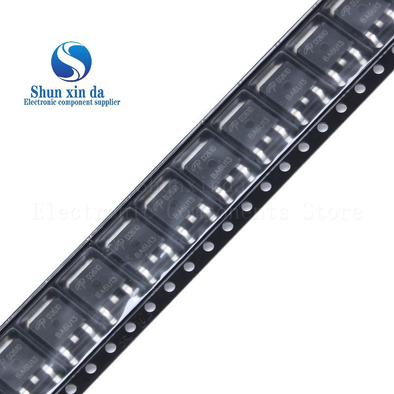 10PCS AOD2610E D2610E SMD TO-252 DPK 60V 46A 59.5W AOD2610 N-Channel Enhancement โหมดทรานซิสเตอร์ MO
