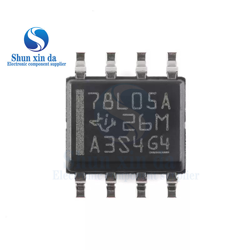 10PCS UA78L05ACDR SOP-8 78L05 78L05A 8L05A L78L05ACD13TR MC78L05ABDR2G 0.1A 5V SMD ชิป 100mA แรงดันไ
