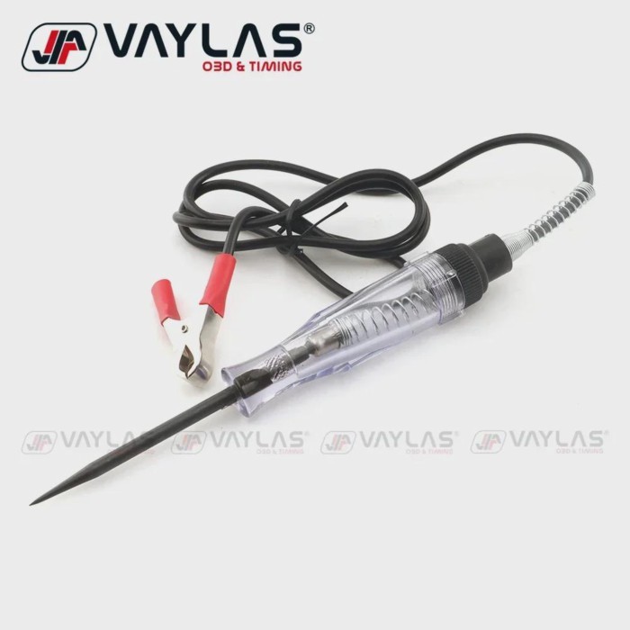 6V 12V 24V Car Circuit Tester Premium Test Light Probe Truck Electrical Circuit Continuity Tester T