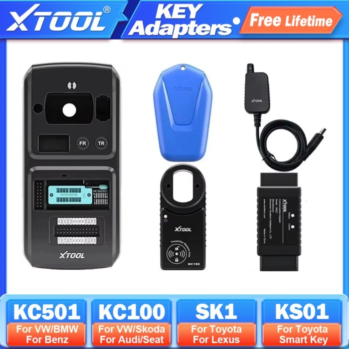 XTOOL KC501 KC100 KS01 SK1 M822 OBD2 Diagnostic Key Programming For X100PAD3 X100MAX PAD Elite D7 D