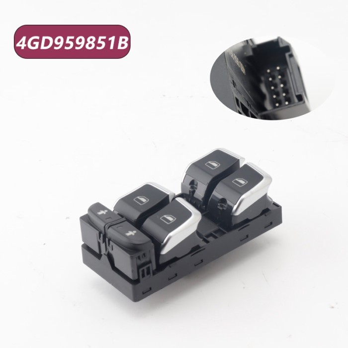 Electric Control Power Window Button Switch Lifter Button 4GD959851B 4G0959851 for Audi A6 S6 C7 A7