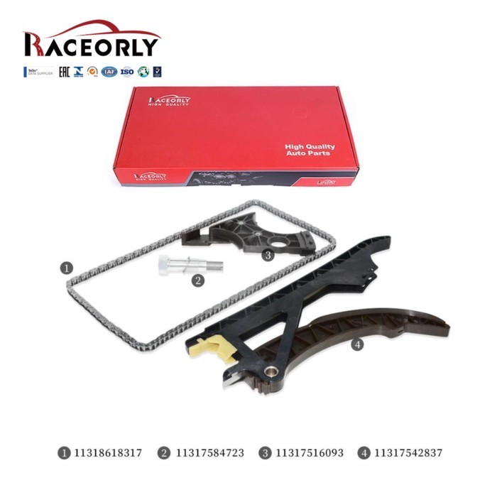 RACEORLY Timing Chain Kit For BMW 740 X6 Z4 N54B30A Engine 11317516093