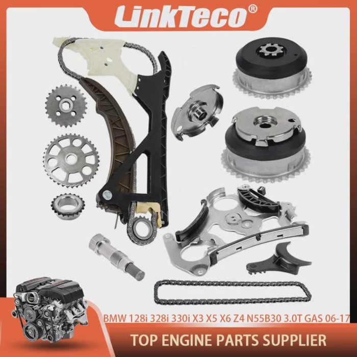 Timing Chain Oil Pump Kit VVT Gear For BMW E81 E87 E88 E92 F22 F80 128i 323i 325i 328i 330i X3 X4 X