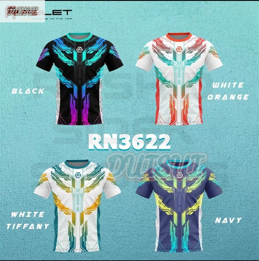 FELET RN JERSEY RN3622 เสื้อแบดมินตัน Baju by FELET