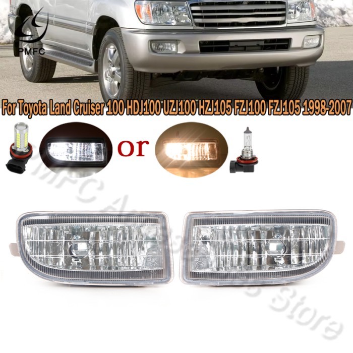 PMFC For Toyota for Land Cruiser 100 HDJ100 HZJ105 FZJ100 FZJ105 1998-2007 Fog Light Fog Light Head