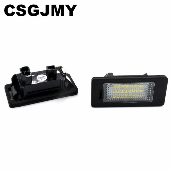 For BMW E39 E60 License Plate Light 6000k White No Error Led Number License Plate Light for BMW E90