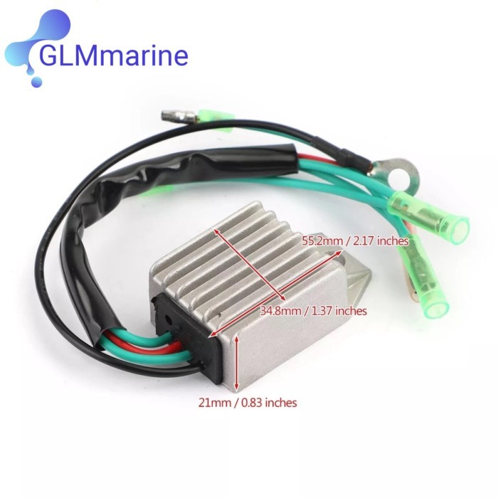 6J8-81960-00 Fit for Yamaha 50H F8B F9.9B 9C F13.5A F15A M(W/E/D/T/H/O)S/L M(E)HS/L EHS/L Outboard