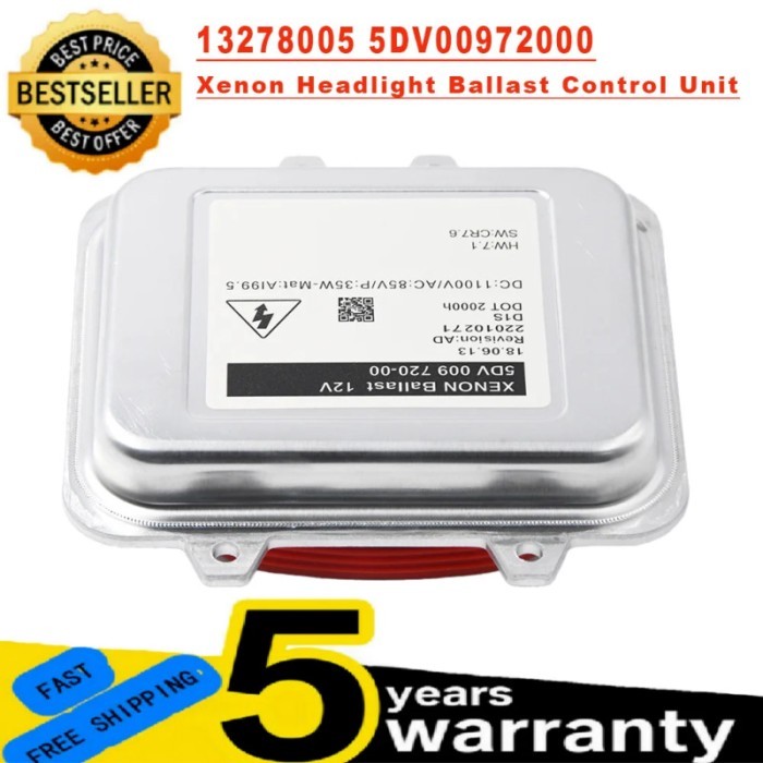 For Opel Astra J Insignia NEW Xenon Headlight Ballast Control Unit 5DV009720-00 5DV 009 720 00 1232