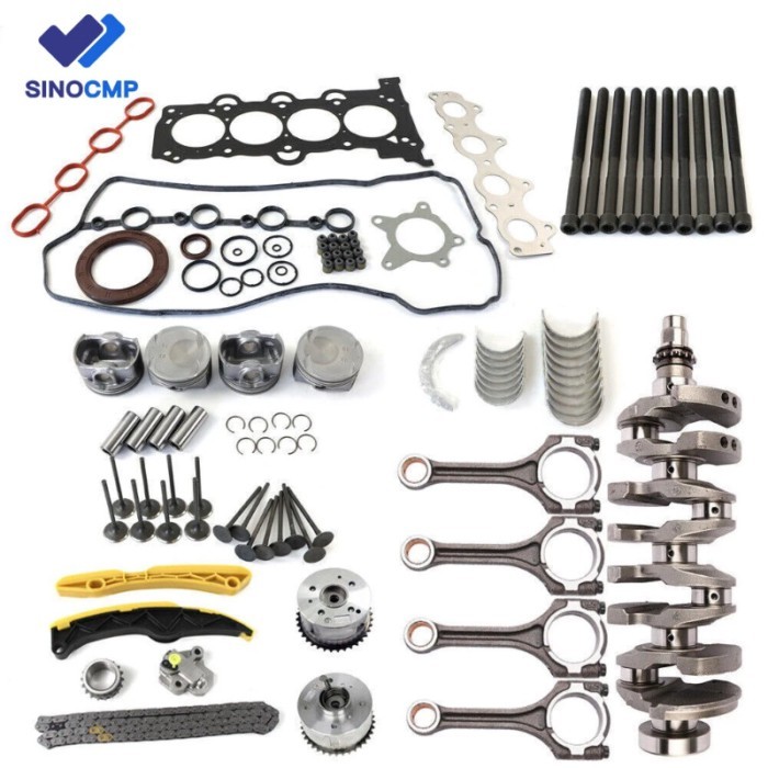 G4FJ 1.6L Engine Rebuild Kit Crankshaft Con Rods Timing Kit 23110-2B710 23510-2B700 20910-2BU06 210