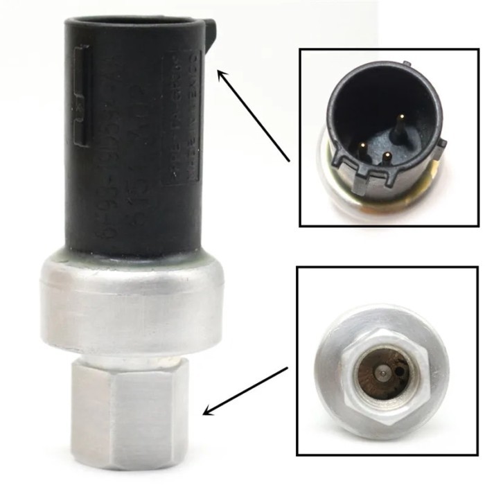 Refurbished AC Air Conditioner Pressure Sensor For Ford Focus Fiesta For Jaguar S-TYPE X-TYPE XK8 6