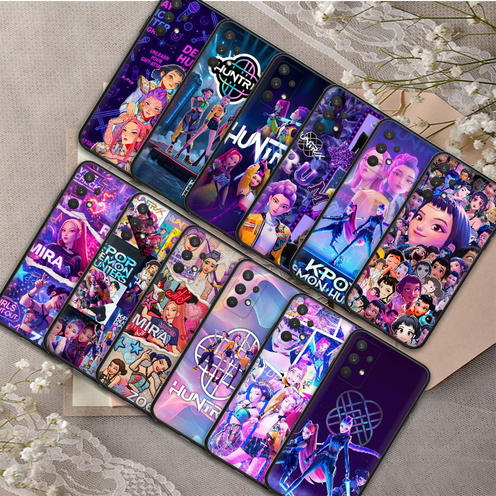 Vivo Y01 V21 V21E T1 Y10 4G Y75 T1 5G Y32Tซิลิโคนเคสโทรศัพท์S802 K-Pop Demon Huntersนุ่มกรณี