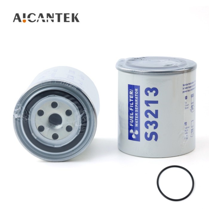 1PC/2PCS S3213 Fuel Water Separating Filter Element with O-ring fit 3/8 Inch NPT Outboard Motors 80