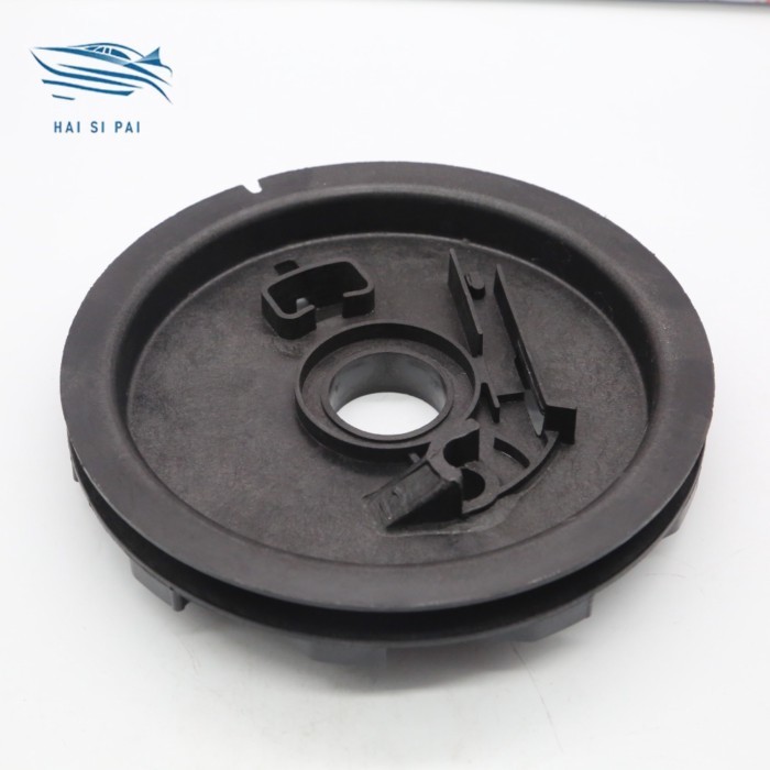63V-15714 Outboard Starter Drum Sheave Wheel for Yamaha 9.9HP 13.5HP 15HP Outboard Engine 63V-15714