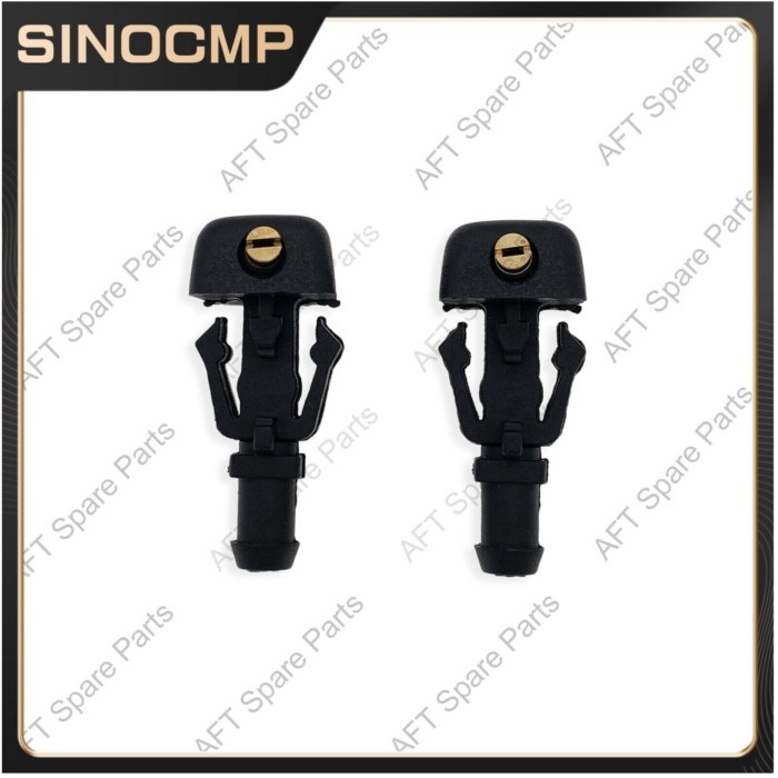 2pcs Front Windshield Wiper Washer Jet Nozzle Hose 3w7z17603aa For Toyota Aygo 05-14 Ford F150 2004