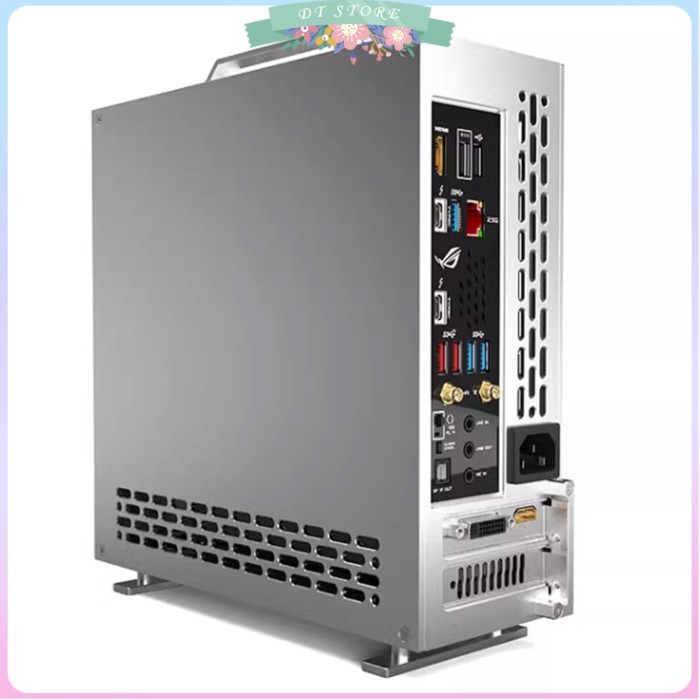 Mini A24-V5 2.0 Dual Slot Single Display 1u Power Supply Itx Chassis with Double Chamfer